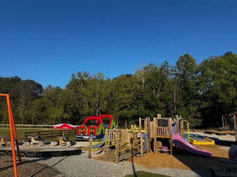 Picnic Tables, Playground, And Room To Roam