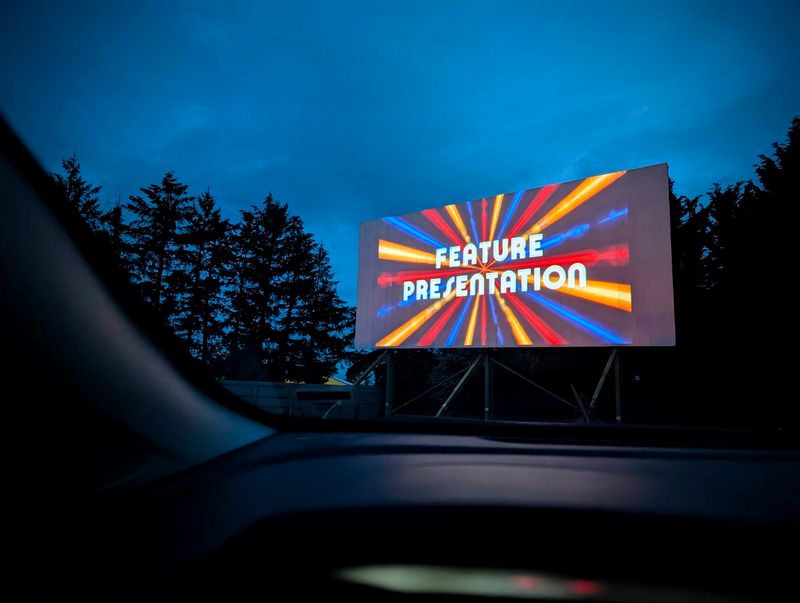 A Digital Projector Behind All That Vintage Charm
