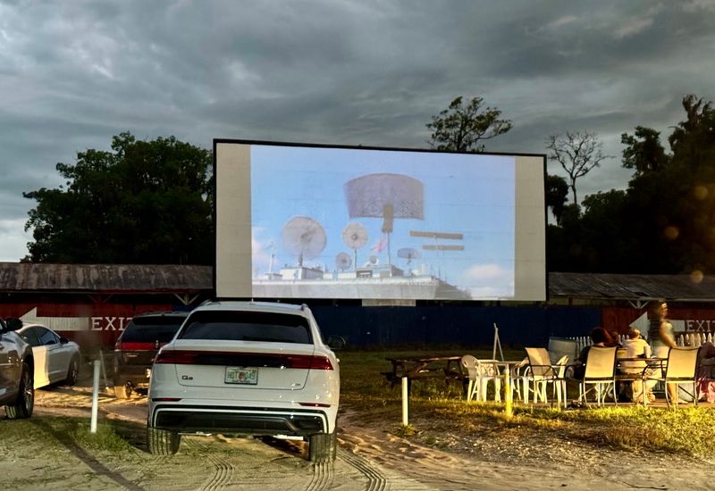 Florida's Biggest Drive-In Screen Is Waiting For Your Windshield