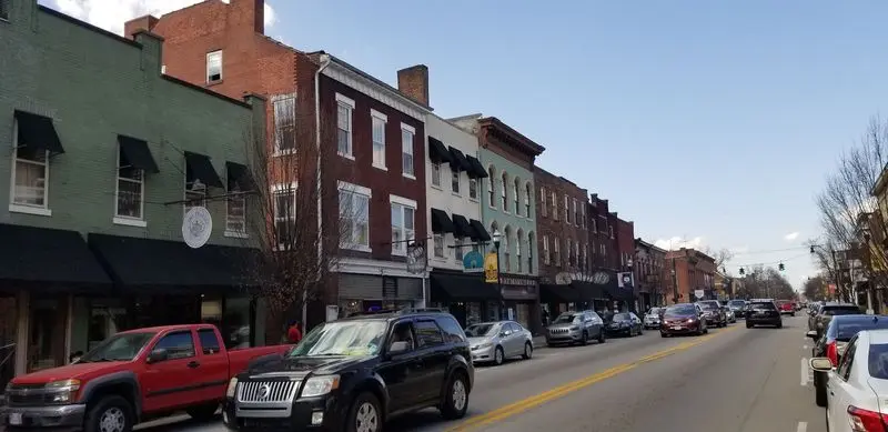 Downtown Streets Made For Slow Wandering