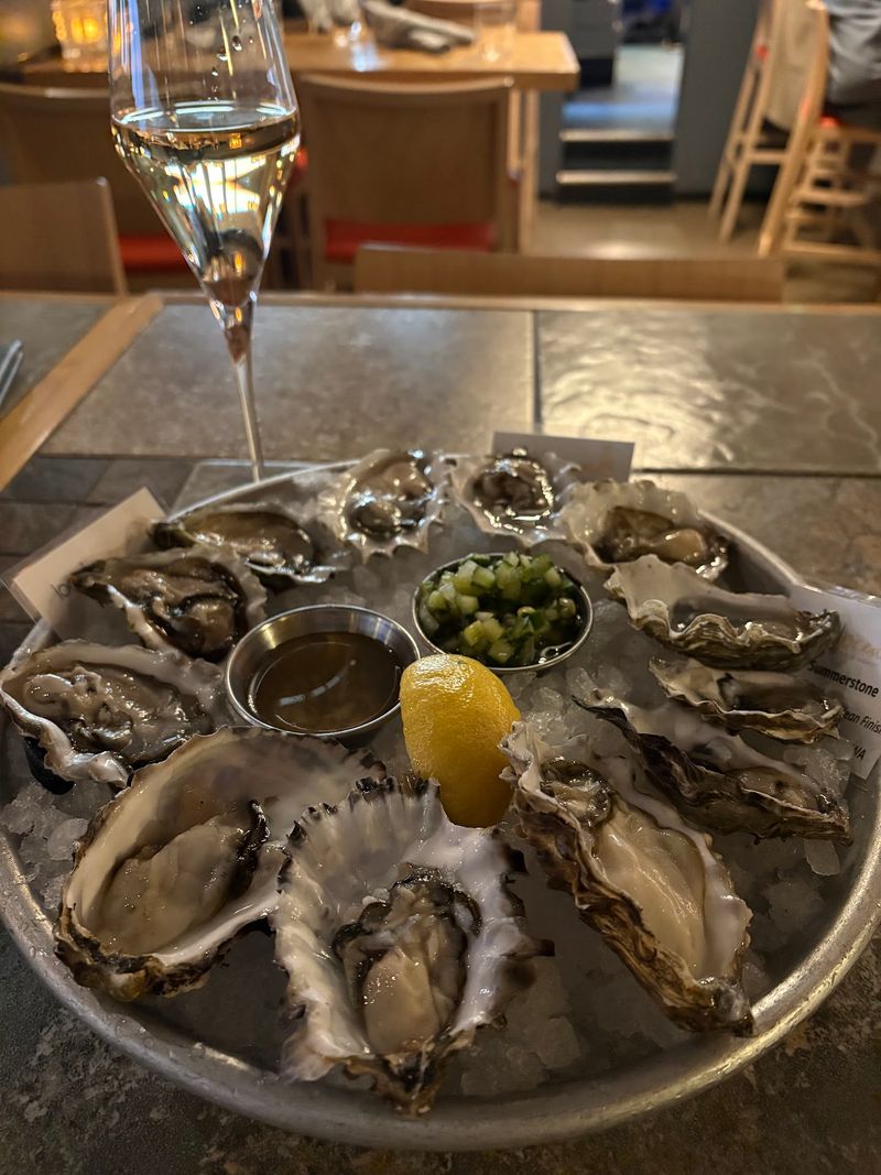 Oysters Topped With Salmonberries, Of All Things
