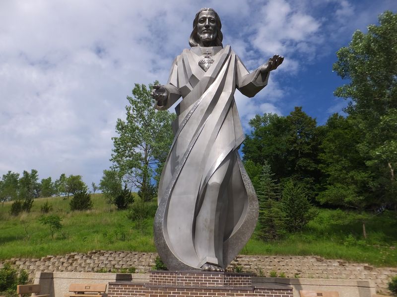 The Towering Sacred Heart of Jesus