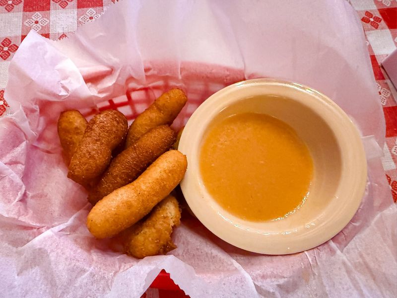 Hush Puppies Round Out the Meal