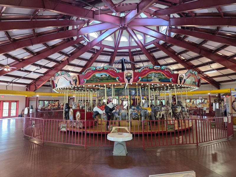 Take A Ride On The Historic Carousel