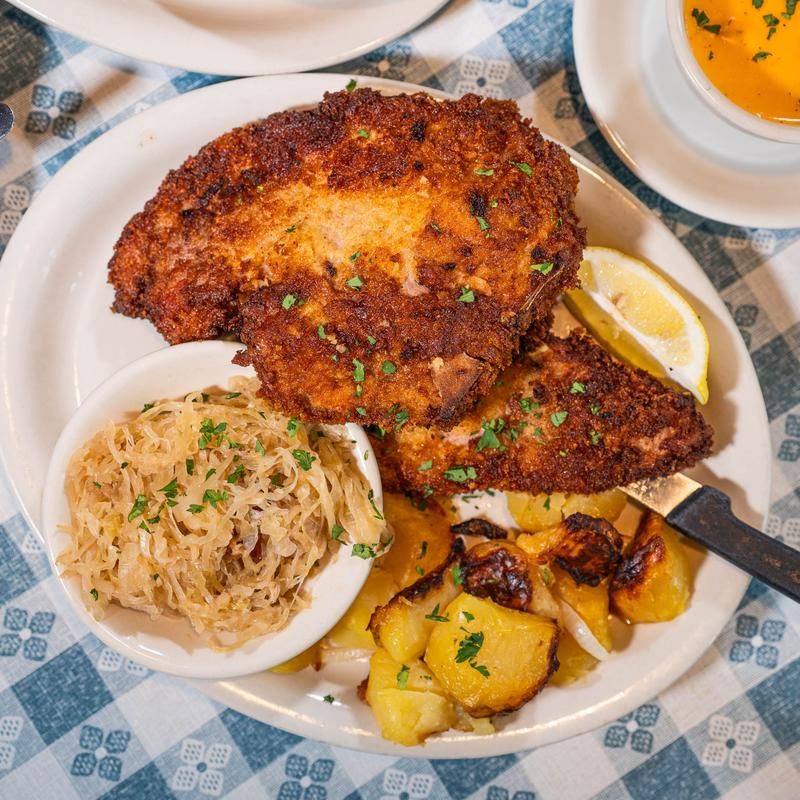 Schnitzel Gives Dinner Its Golden Crunch