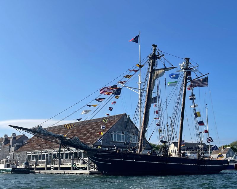 Look For The Amistad When It's In Port
