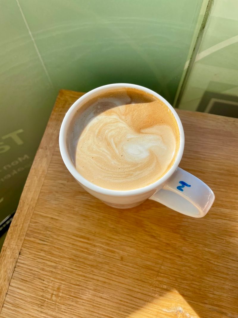 Sofra Bakery & Cafe, Cambridge: Pumpkin Jam Latte