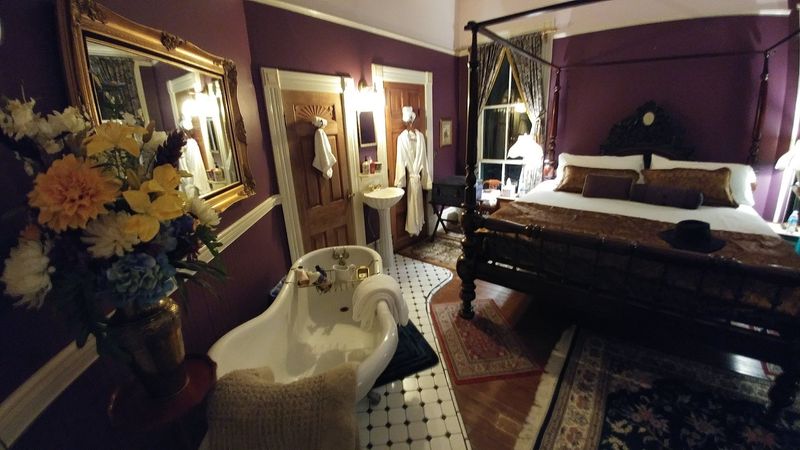 Velvet, Clawfoot Tubs, And Four-Poster Beds