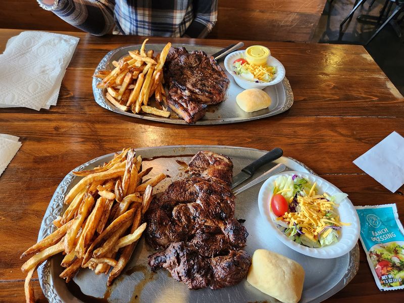 A Ribeye With Wood Smoke Character