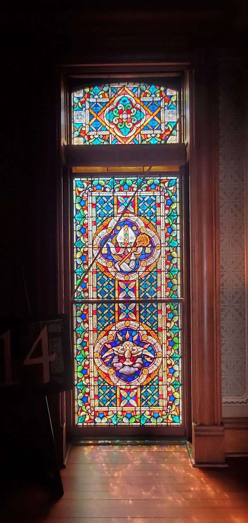 Stained Glass That Changes With the Light