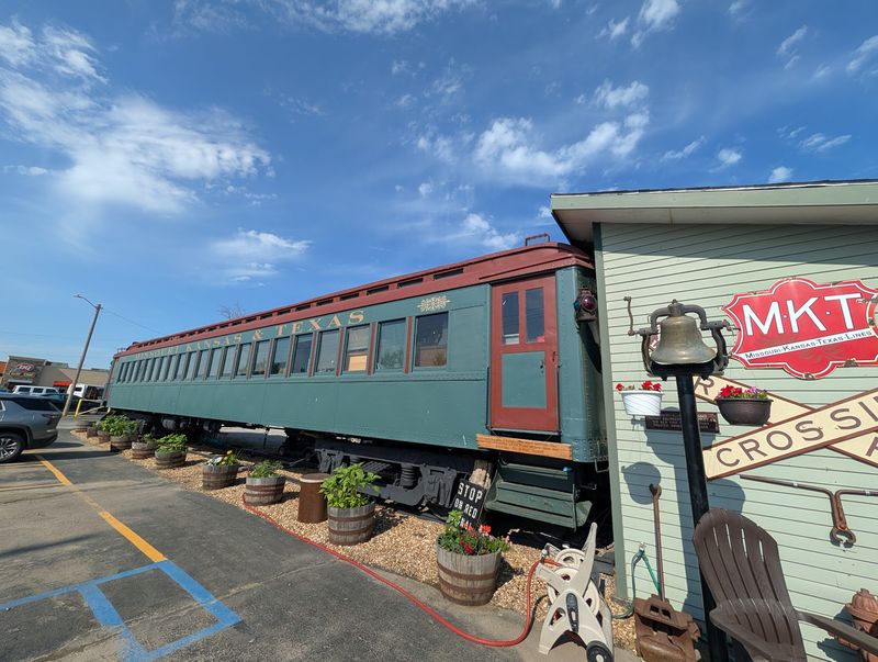 A 1920s Passenger Car Parked In Sedalia