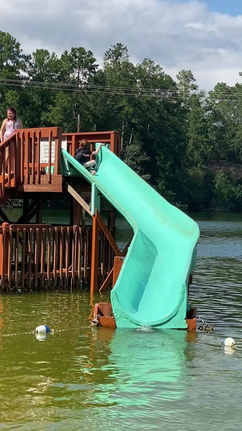 Slides That Send You Straight Into Lake Water