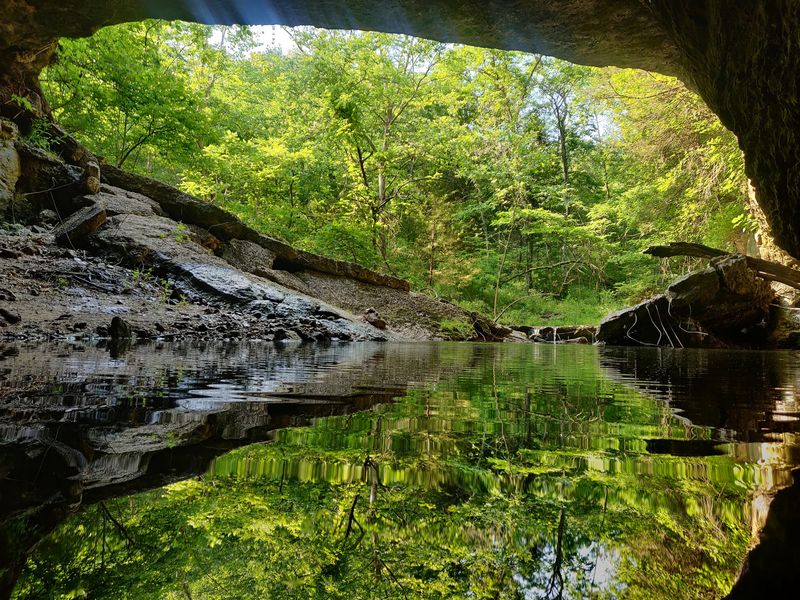 A Rock Tunnel Waiting at the End of the Trail