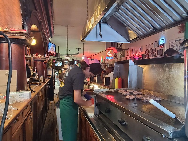 Hand-Formed Burgers Cooked To Order On A Tiny Flat Top