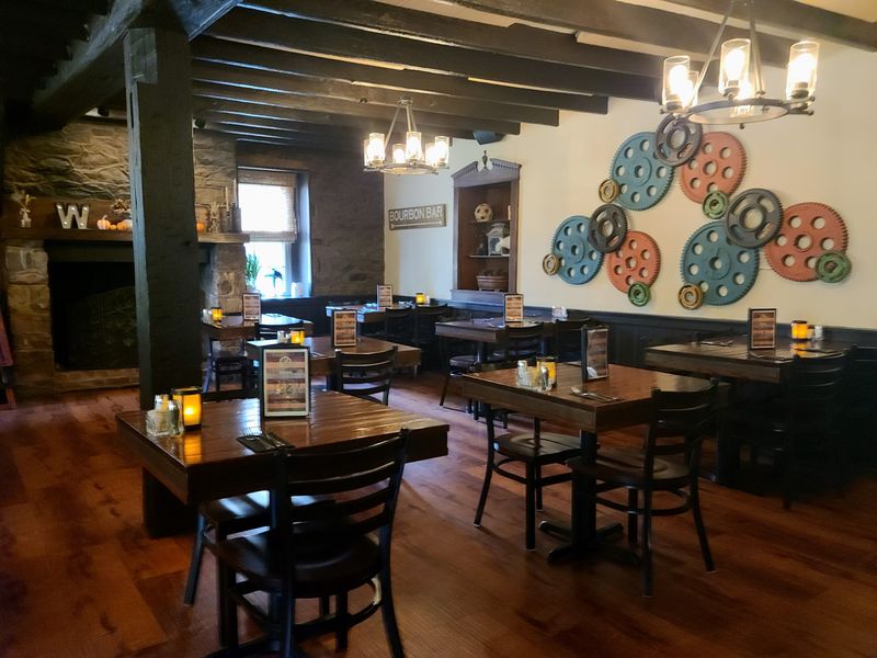 Stone Walls And Old Timber Set A Mood No Decorator Could Fake