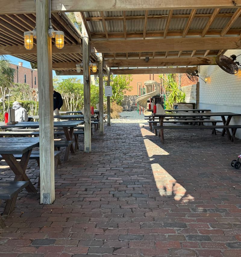 Order At The Window, Then Grab The Best Picnic Table