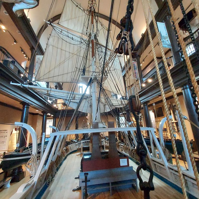 Head Below Deck And Peek Into The Captain's Quarters