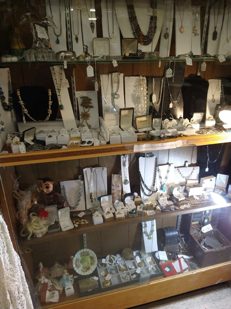 Small Treasures Hide Behind The Glass Up Front
